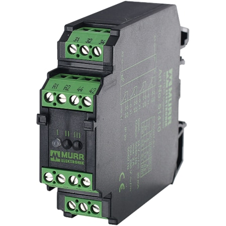 Murrelektronik RM 122/24 OUTPUT RELAY, IN: 24 VDC - OUT: 250 VAC/DC / 5 A, 2 NO / 2-NC  - 22, 5 mm screw term. 51300